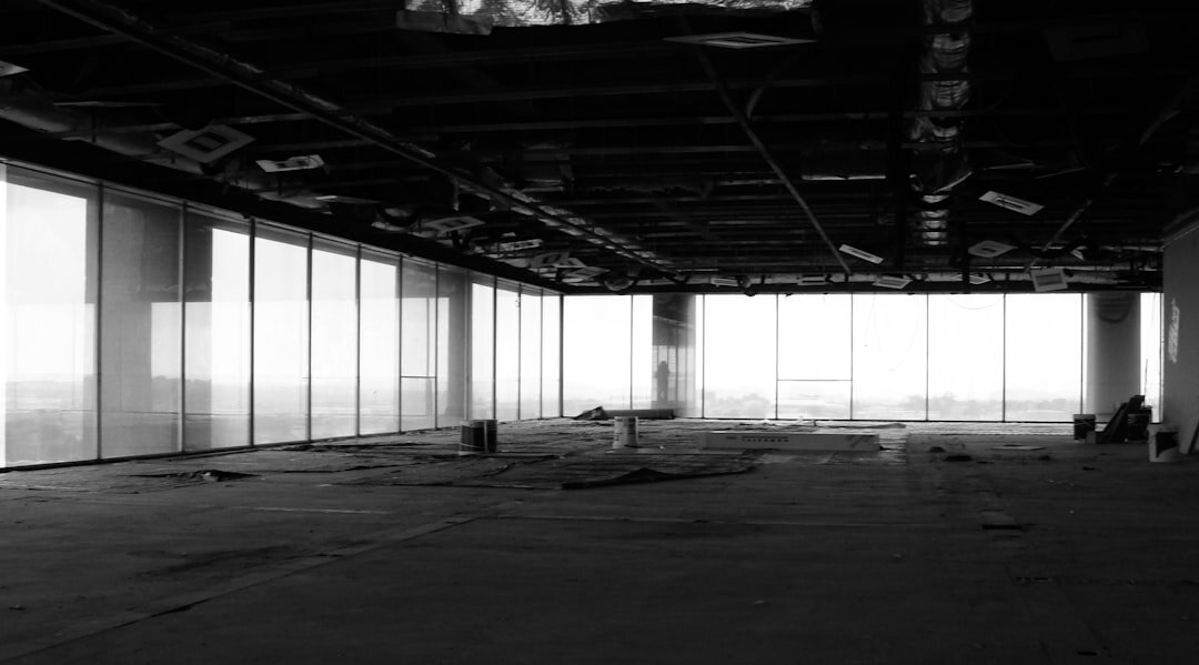 interior of empty retail space