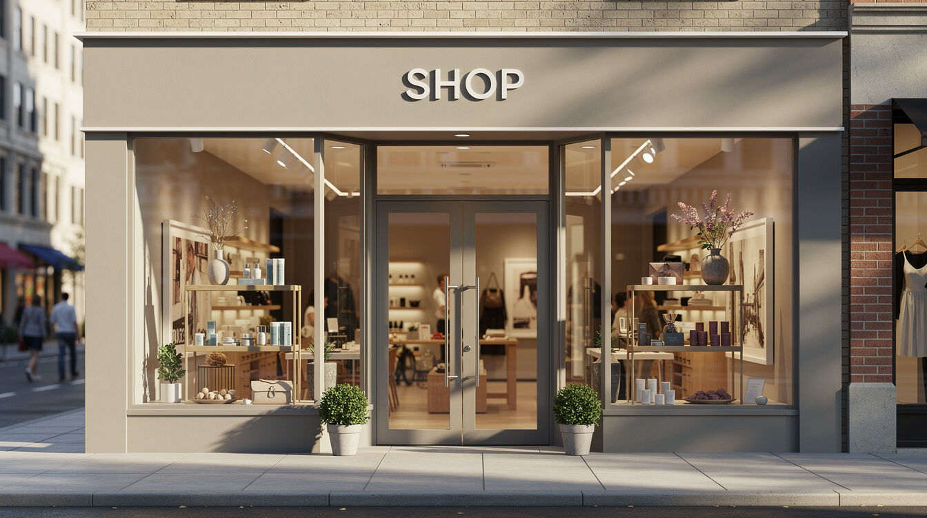commercial store front