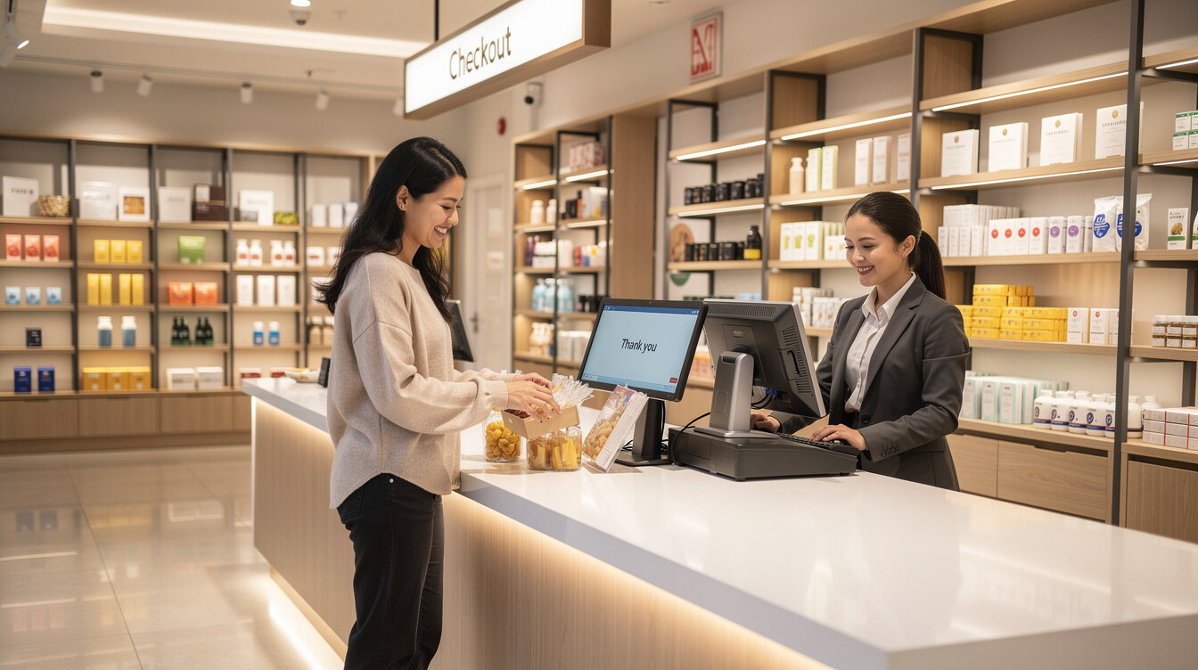 modern retail interior